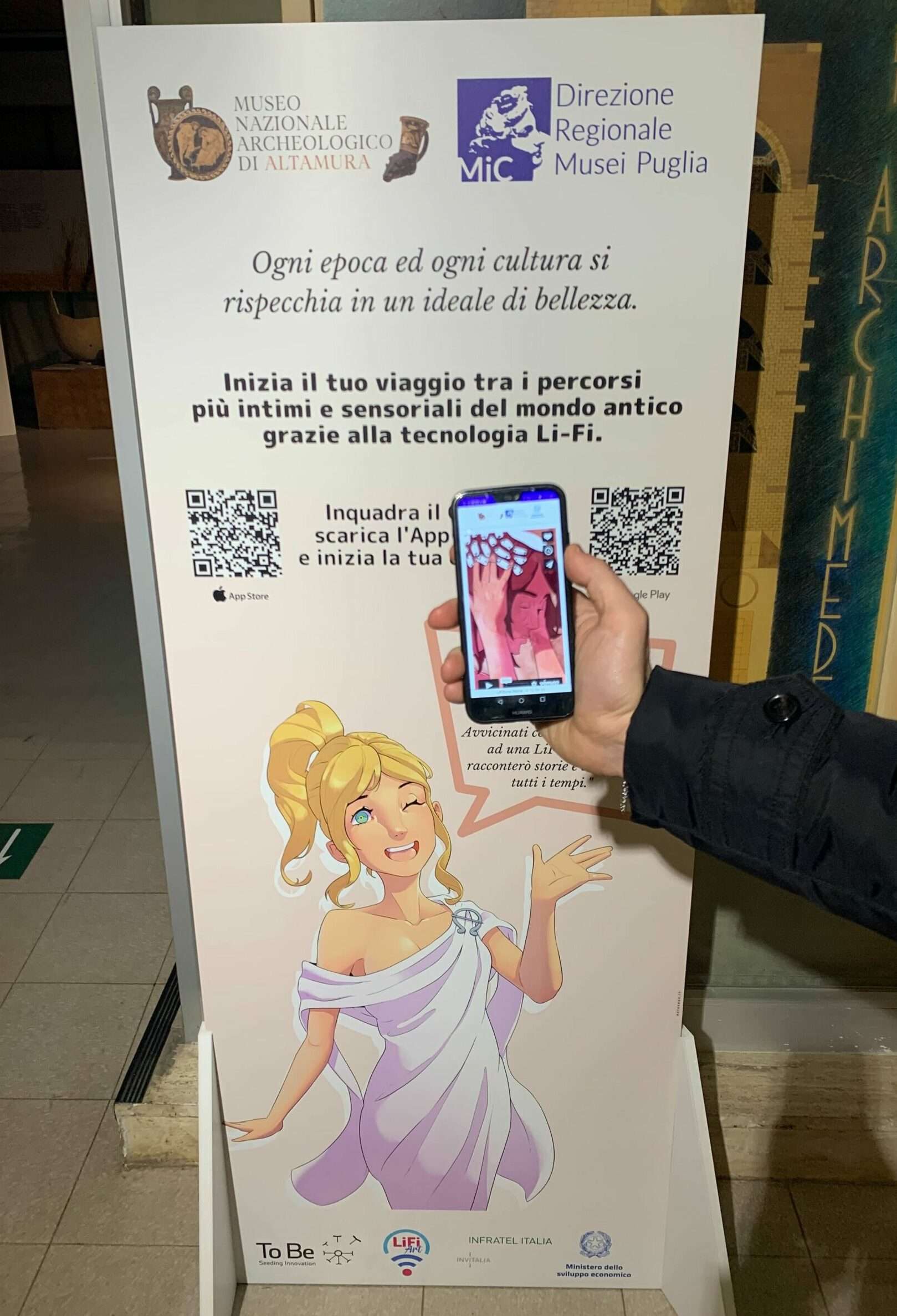 Il LiFi innova tramite il qr code