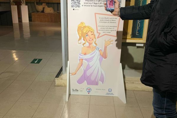 LiFi al Museo di Altamura