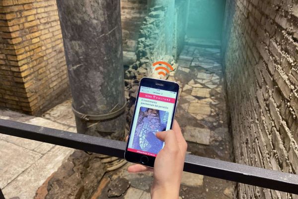 LiFi al museo Barracco di Roma